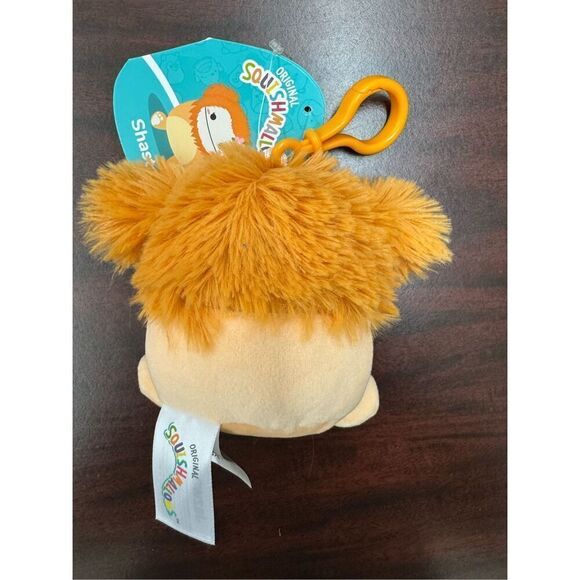 NWT Shasta Bigfoot Squishmallows 3.5 Inch Backpack Clip - Picture 3 of 5